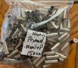 Primed Nickle Brass .38 Special +P