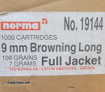 Norma, 9mm Browning Long