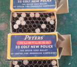 Colt 32 peters brass casings 