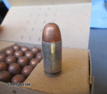 WWII 1945 Box of Steel Case GI 45ACP Ammo, 50 rounds