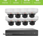 Commercial Grade Full HD Surveillance System with 8 Cameras