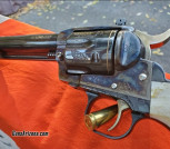Gary Reeder Ruger Old Vaquero .45 Colt Custom Engraved Single Action Revolver