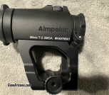 Aimpoint T2 +Scarlaworks mount