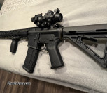 ANDERSON AR-15 5.56/.223+RED DOT OPTIC+scope