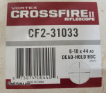 Vortex Crossfire II 6-18X44 AO