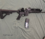Custom AR-15 Snowflake Cal-Multi Mod ST-15