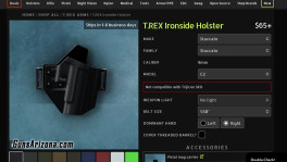 T.REX Ironside Holster – T.REX ARMS