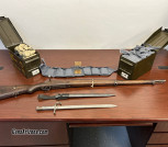 8 mm Mauser w/900 rounds ammo